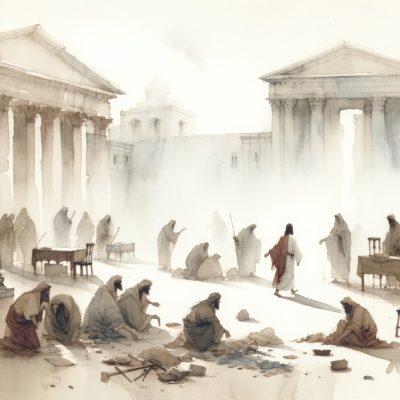 Jesus Cleanses the Temple (John 2:13-22)